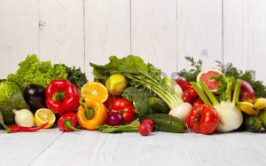 Fruits and vegetables