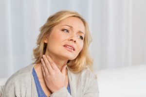 Thyroid woman
