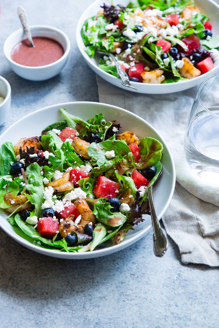Bowls of salad