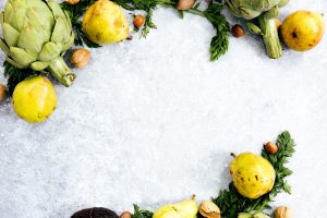 healthy food border image