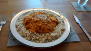 Sweet Potato and Lentil Curry